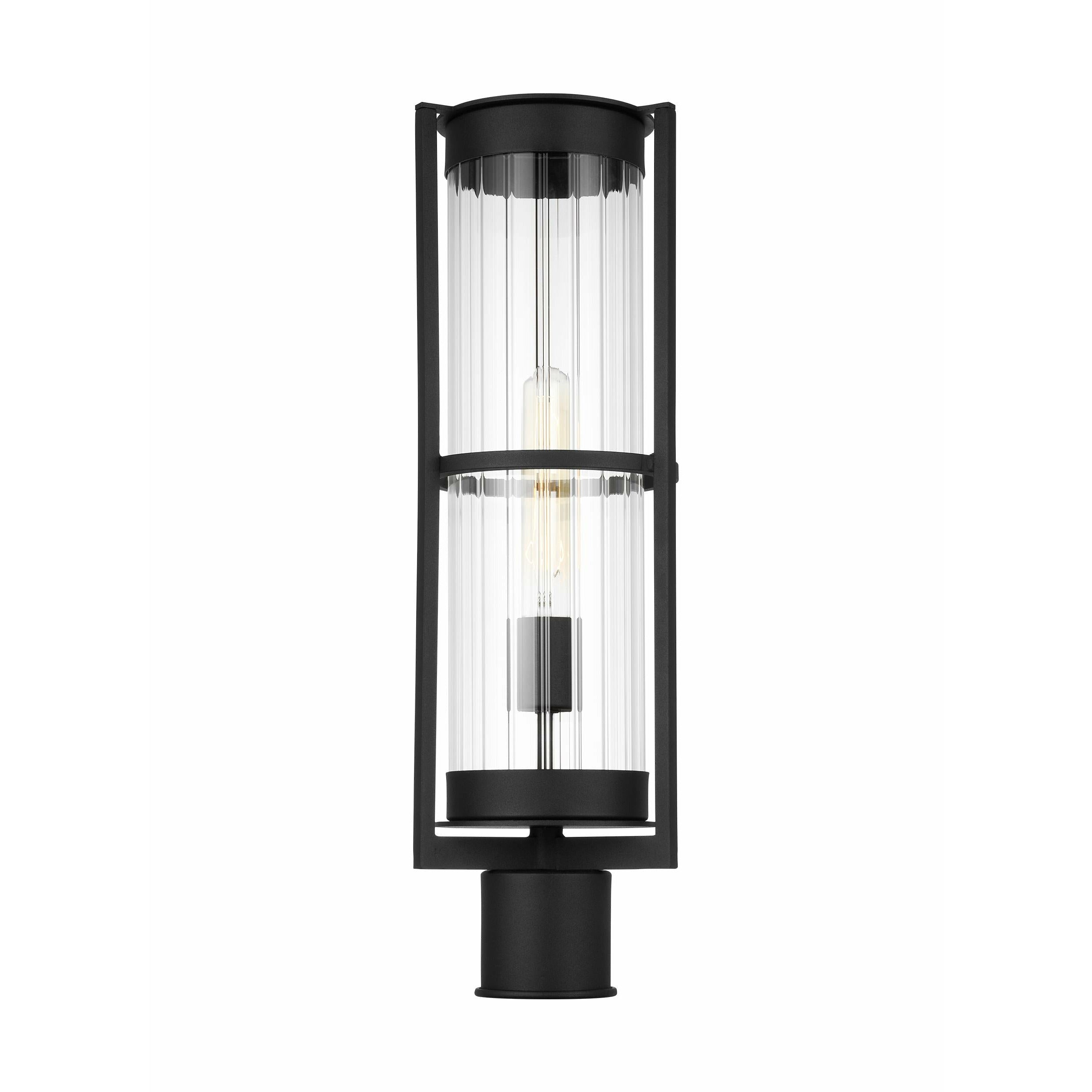 Alcona 1-Light Outdoor Post Light (with Bulb)