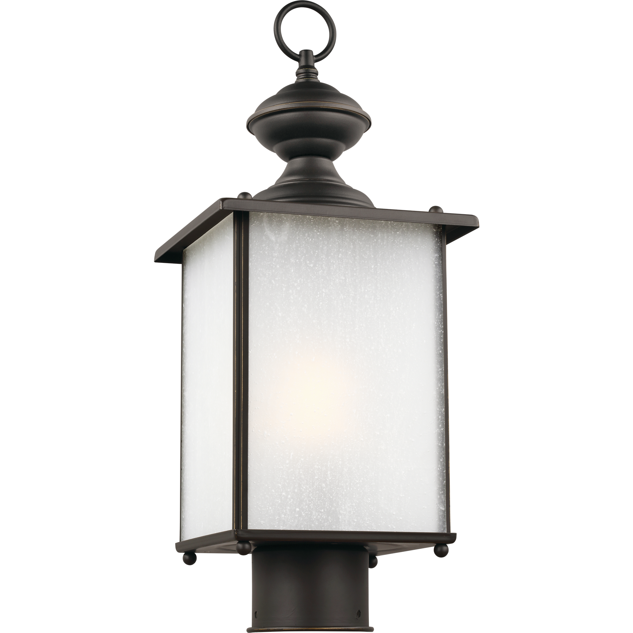 Jamestowne 1-Light Outdoor Post Light (with Bulb)