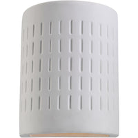 Paintable Ceramic Sconce Outdoor Wall Light