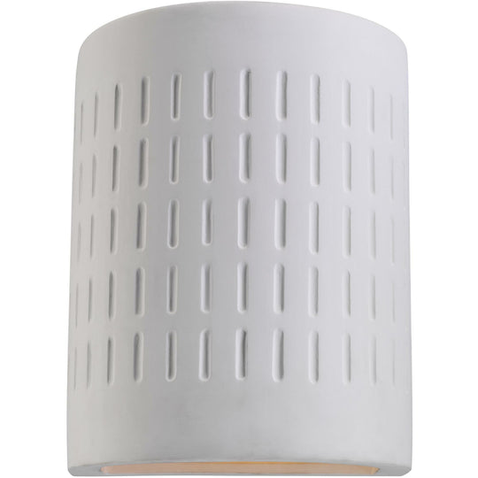 Paintable Ceramic Sconce Outdoor Wall Light