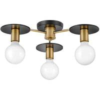Bobbie 3-Light Semi Flush Mount