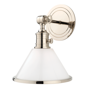 Garden City Sconce Polished Nickel