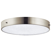 Crystal Moon Flush Mount