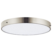 Crystal Moon Flush Mount