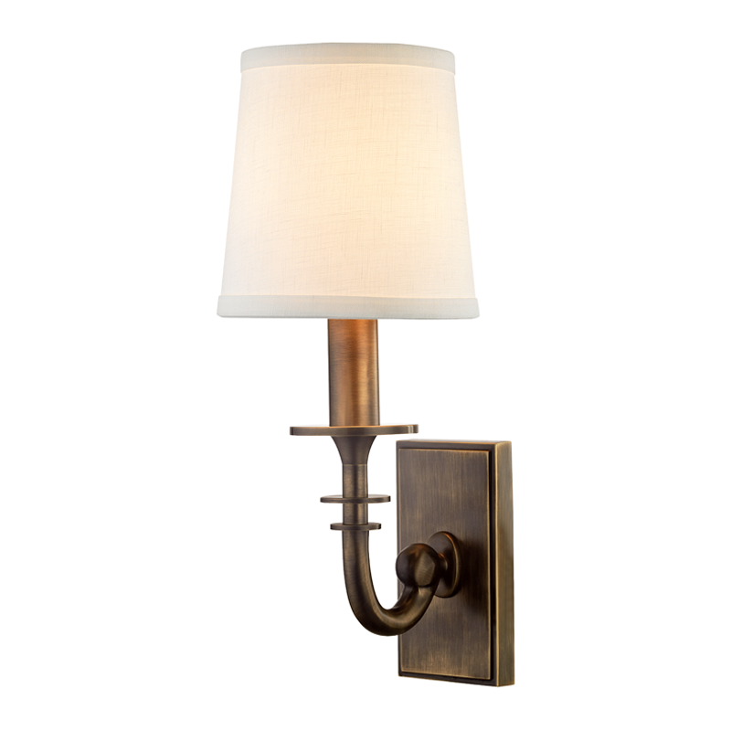 Carroll Sconce Distressed Bronze