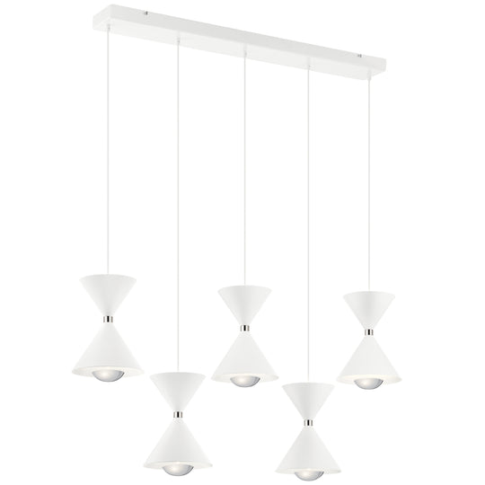 Elan Kordan Linear Chandelier 5Lt LED