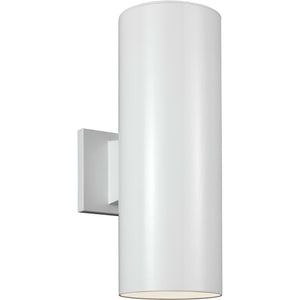 Outdoor Cylinders Outdoor Wall Light White