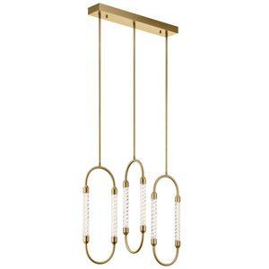 Delsey Linear Suspension Champagne Gold