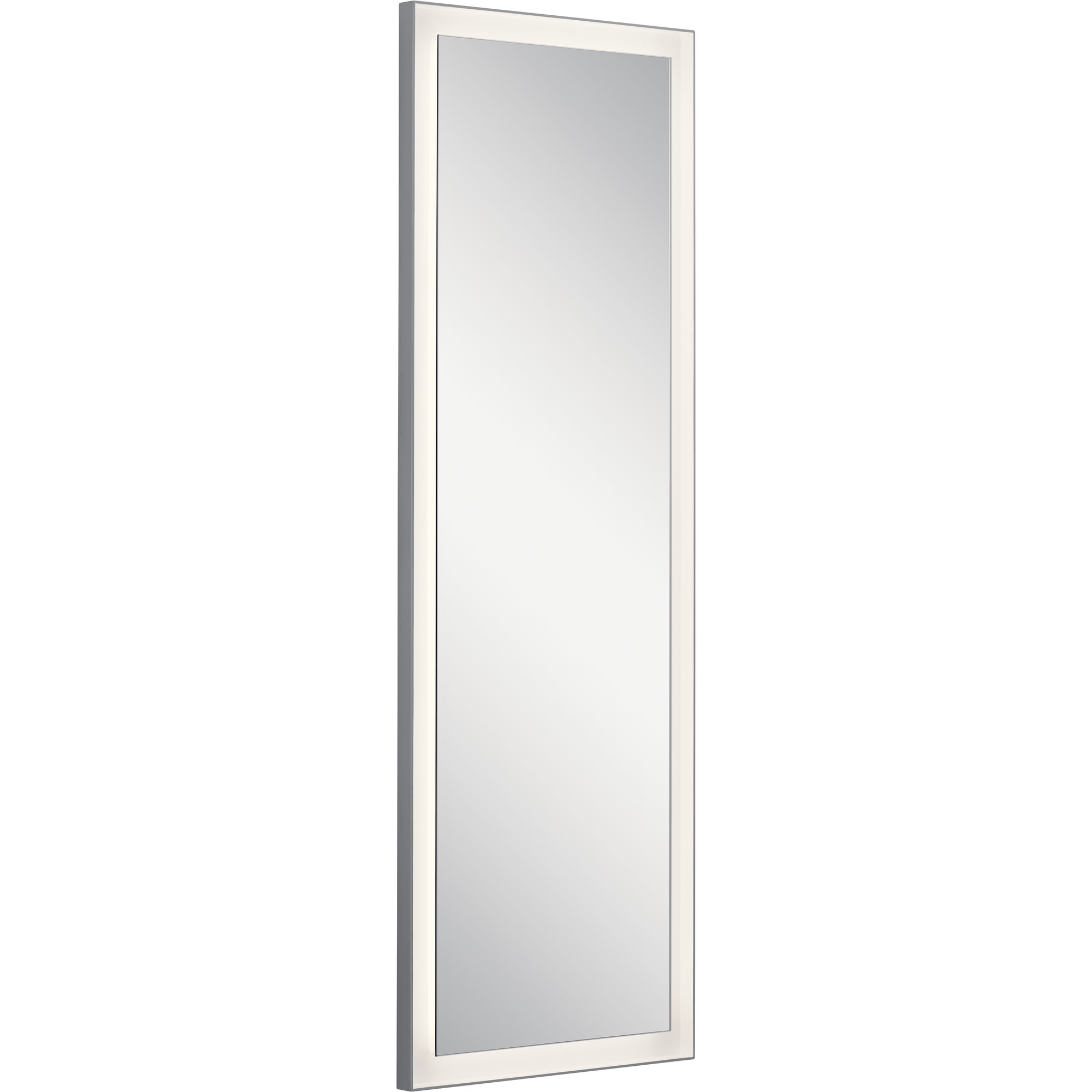 Ryame Lighted Mirror Matte Silver