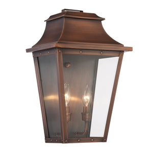 Coventry Outdoor Wall Light Copper Patina