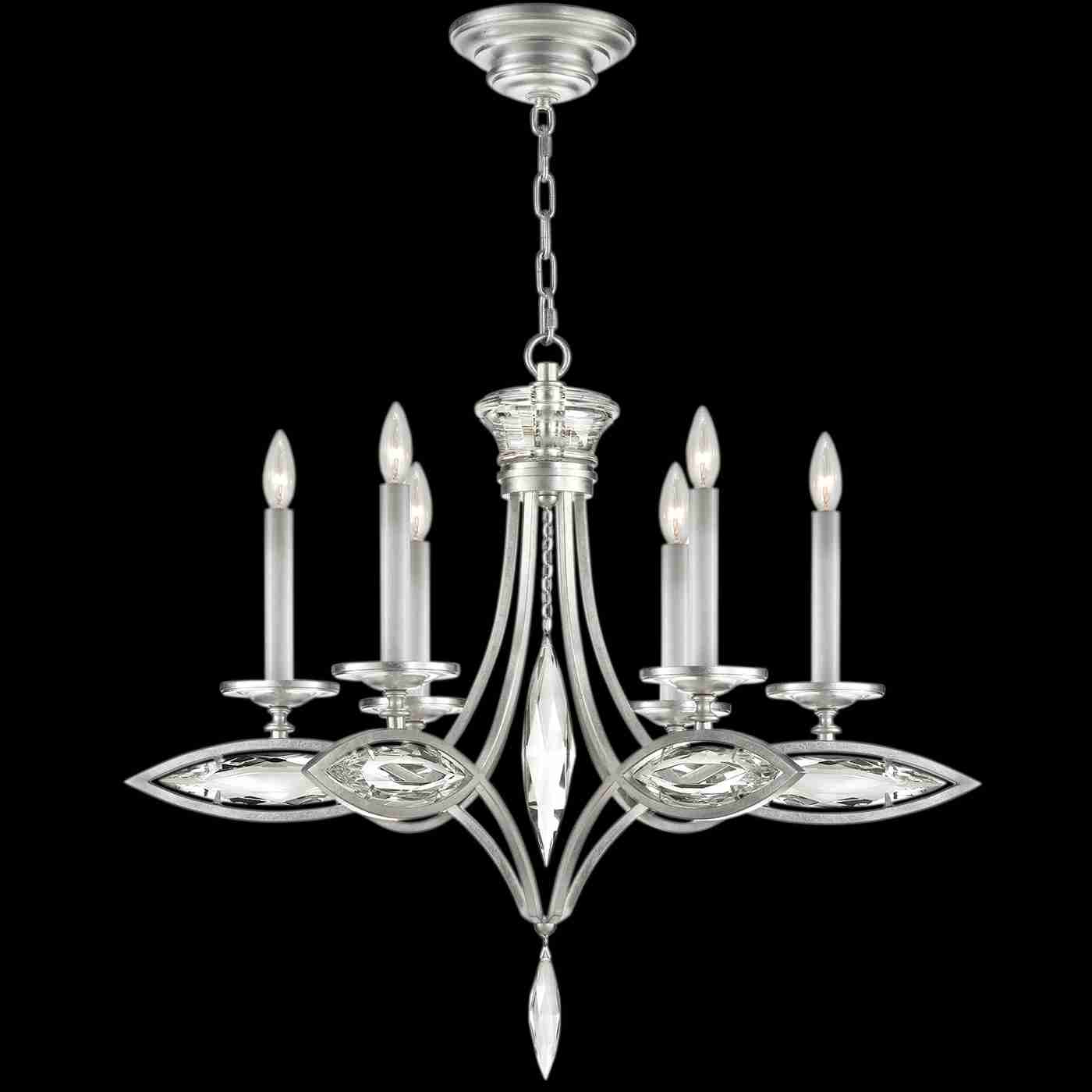 Marquise Chandelier Silver