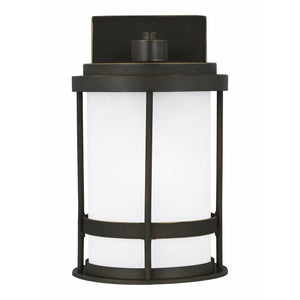 Wilburn Small 1-Light Outdoor Wall Light (with Bulb)