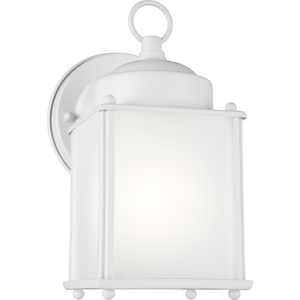 New Castle 1-Light Outdoor Wall Light (with Bulb)