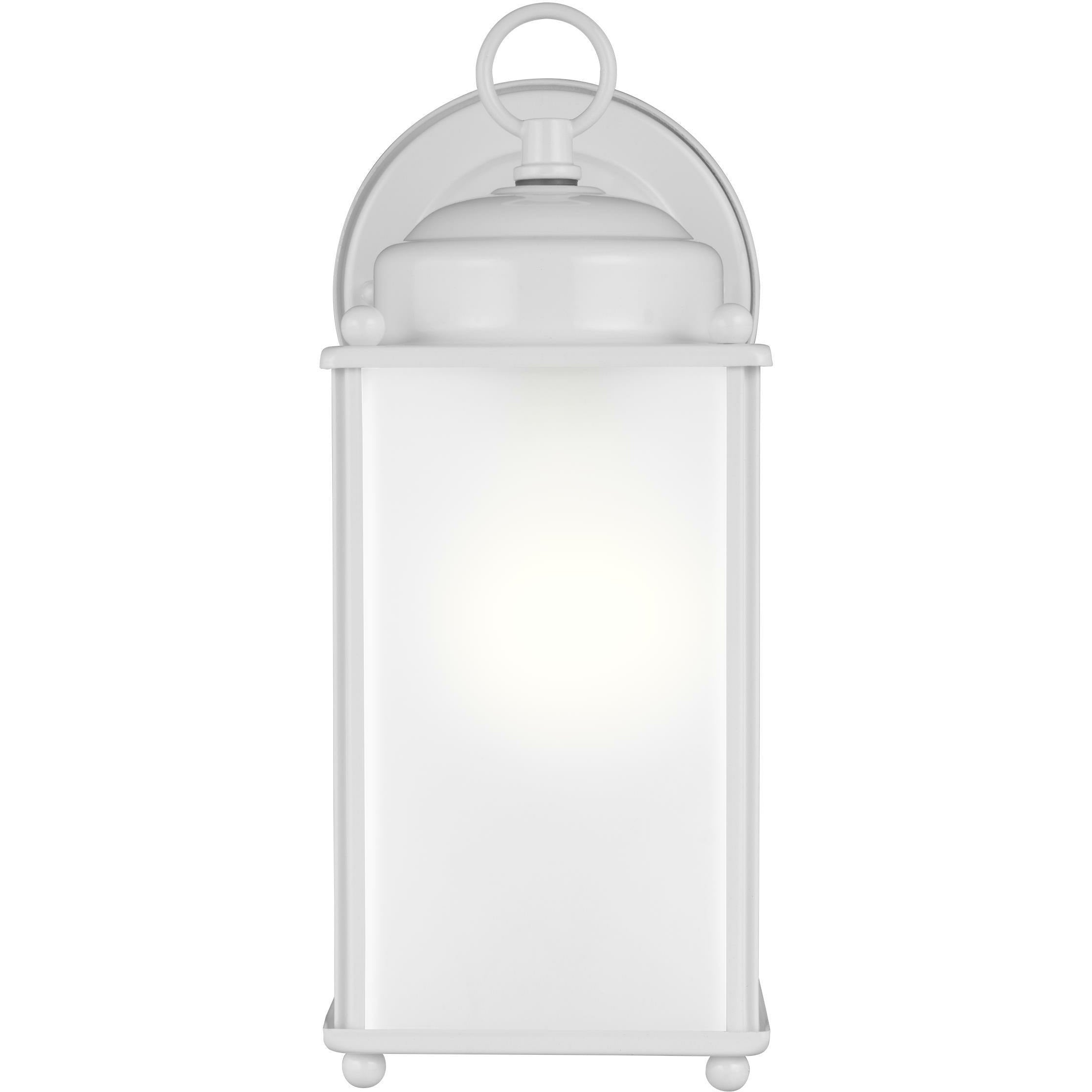 New Castle Outdoor Wall Light White