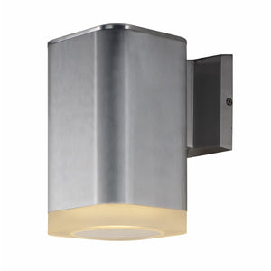 Lightray LED Outdoor Wall Light Brushed Aluminum