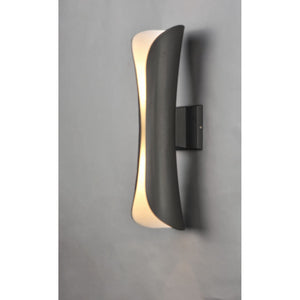 Scroll Outdoor Wall Light Architectural Bronze