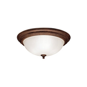 Flush Mount Tannery Bronze