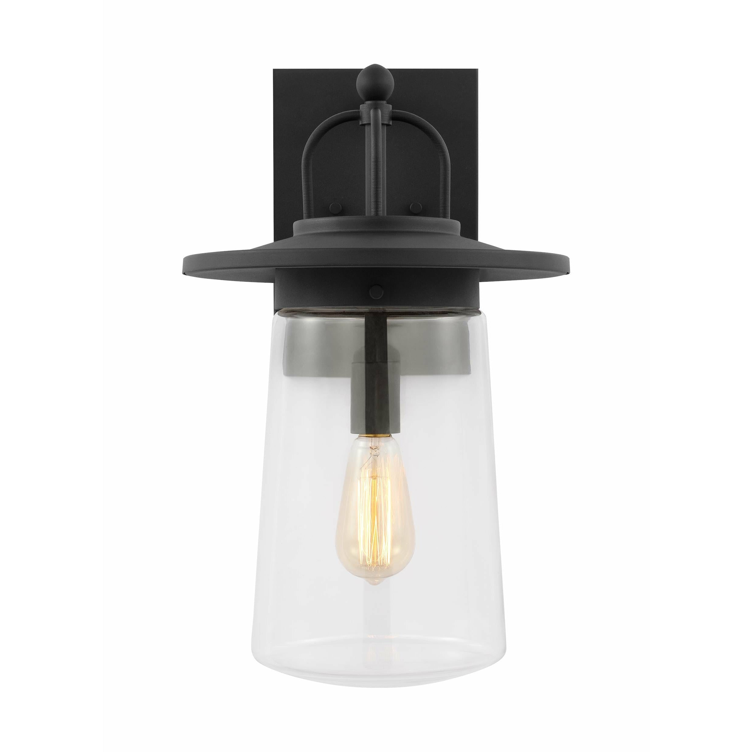 Tybee Large 1-Light Outdoor Wall Light (with Bulb)