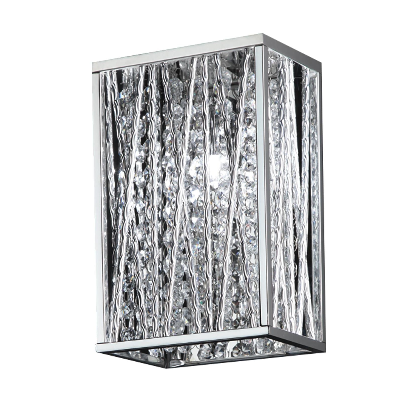 Terra Wall Sconce Chrome | LED