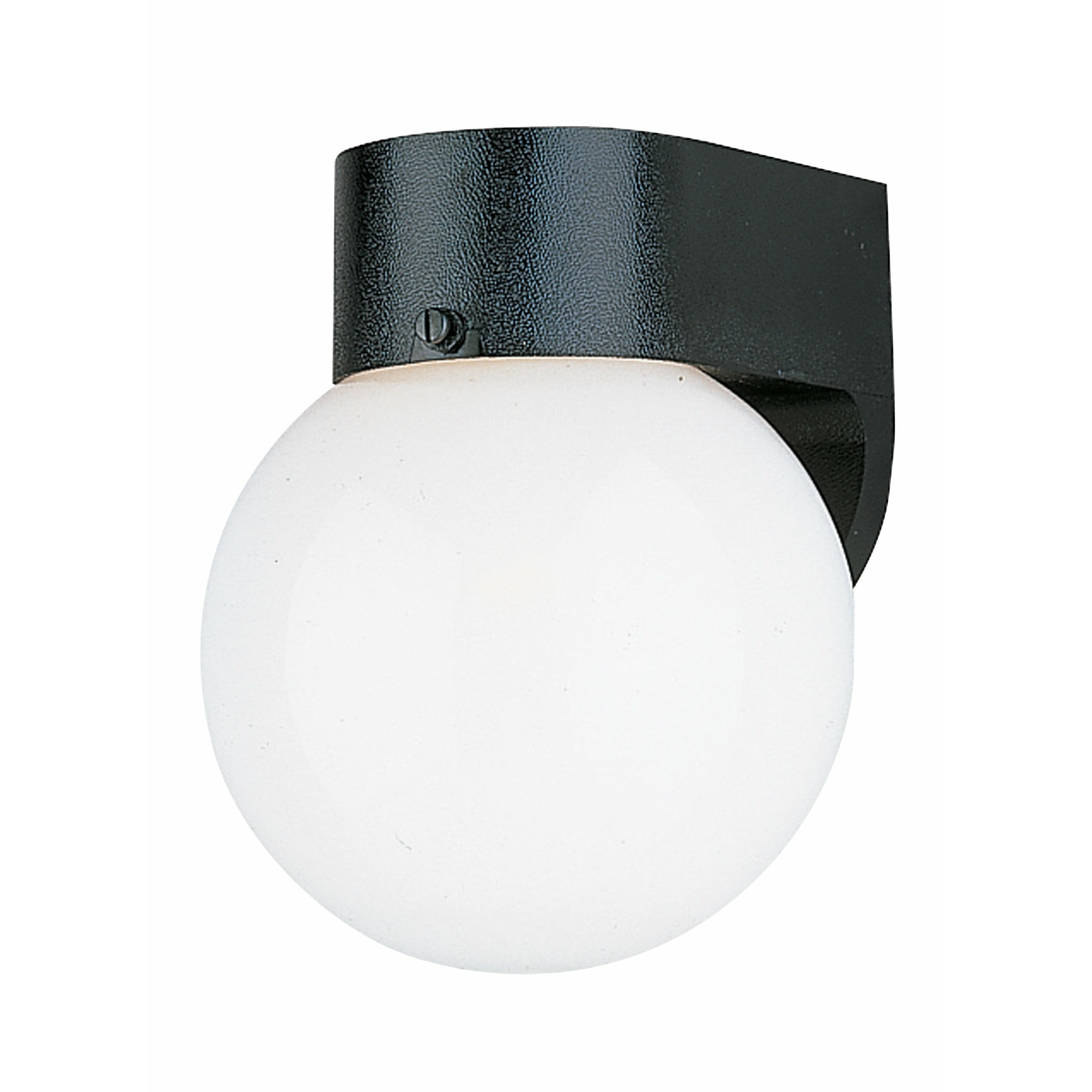 Outdoor Wall Light Black / Smooth White