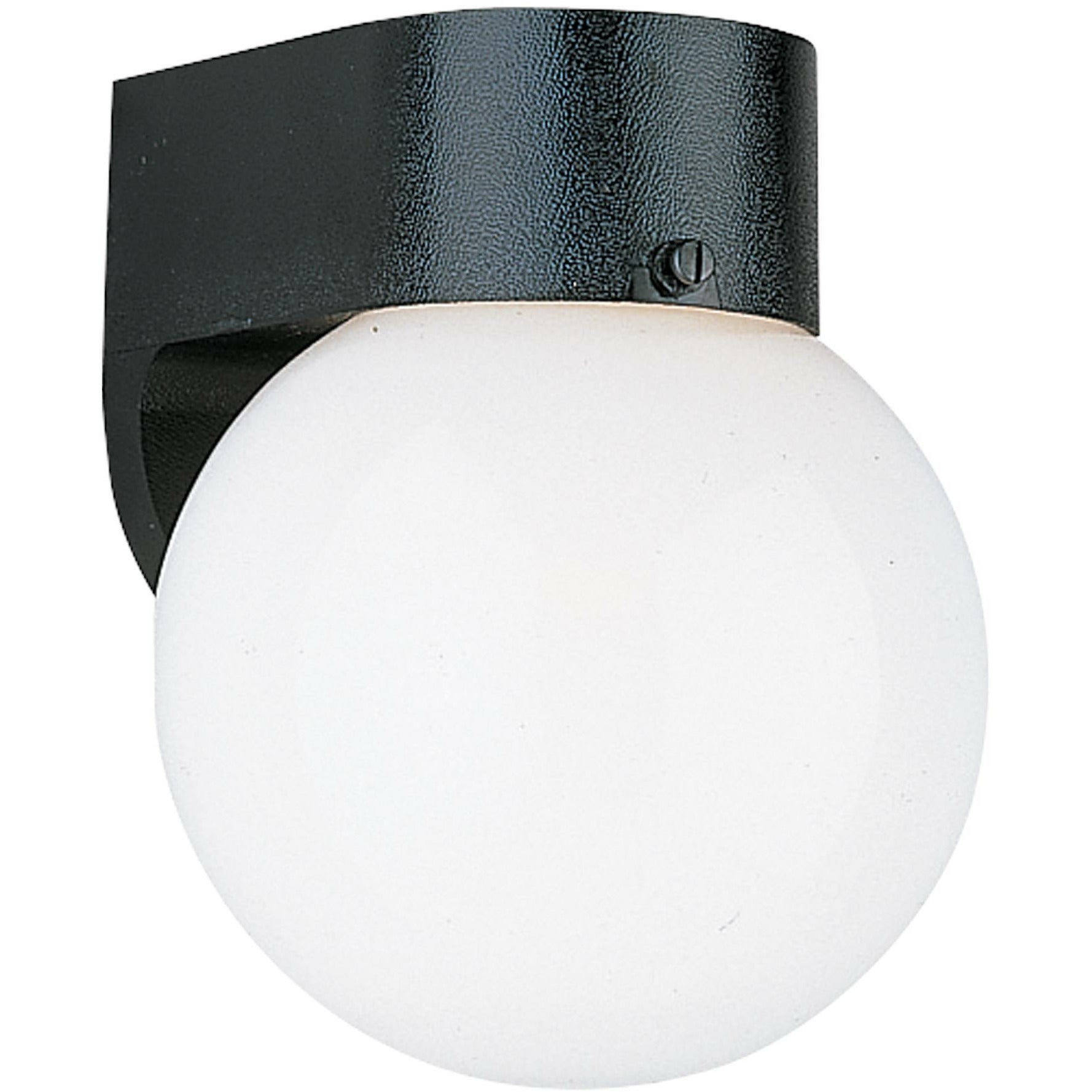 Outdoor Wall Light Black / Smooth White