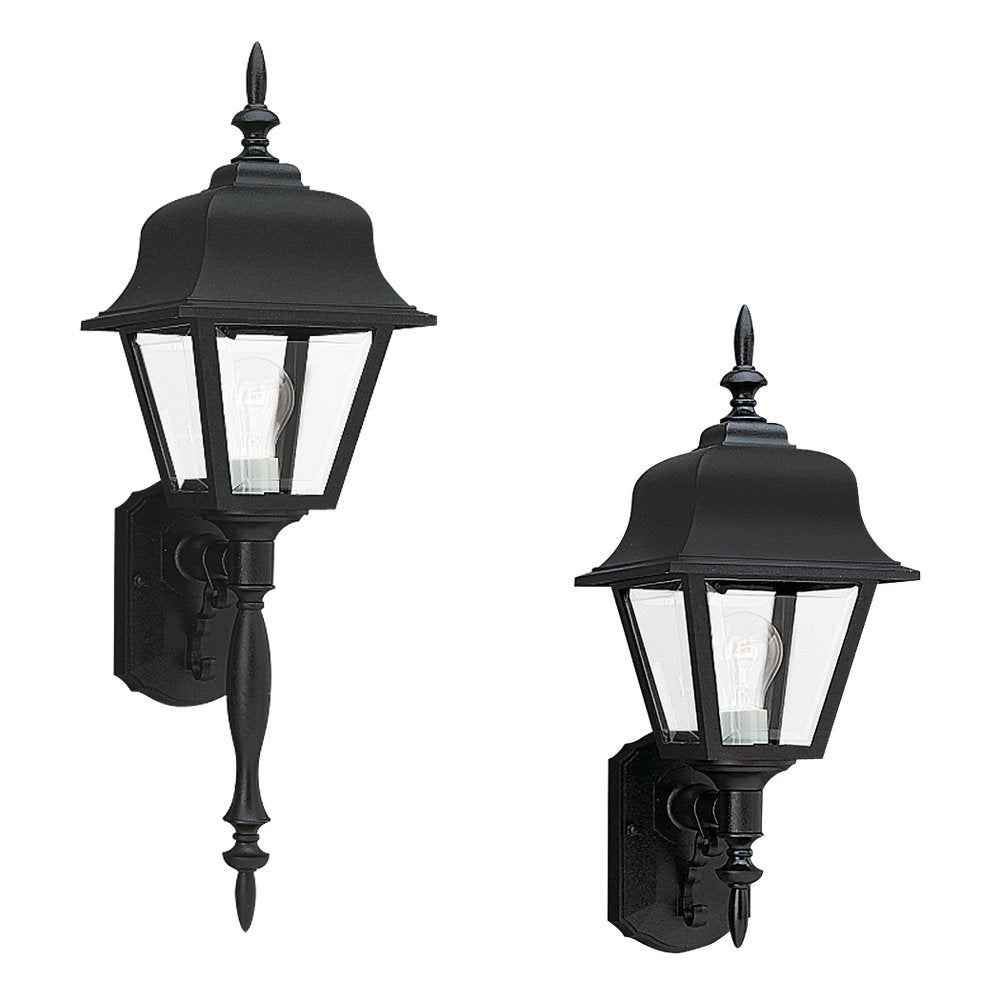 Polycarbonate Outdoor Wall Light Black