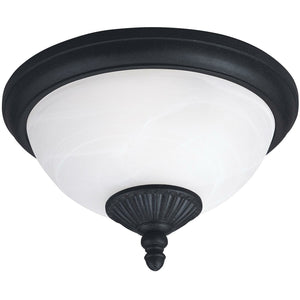Yorktown Outdoor Ceiling Light Forged Iron