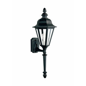 Brentwood Outdoor Wall Light Black