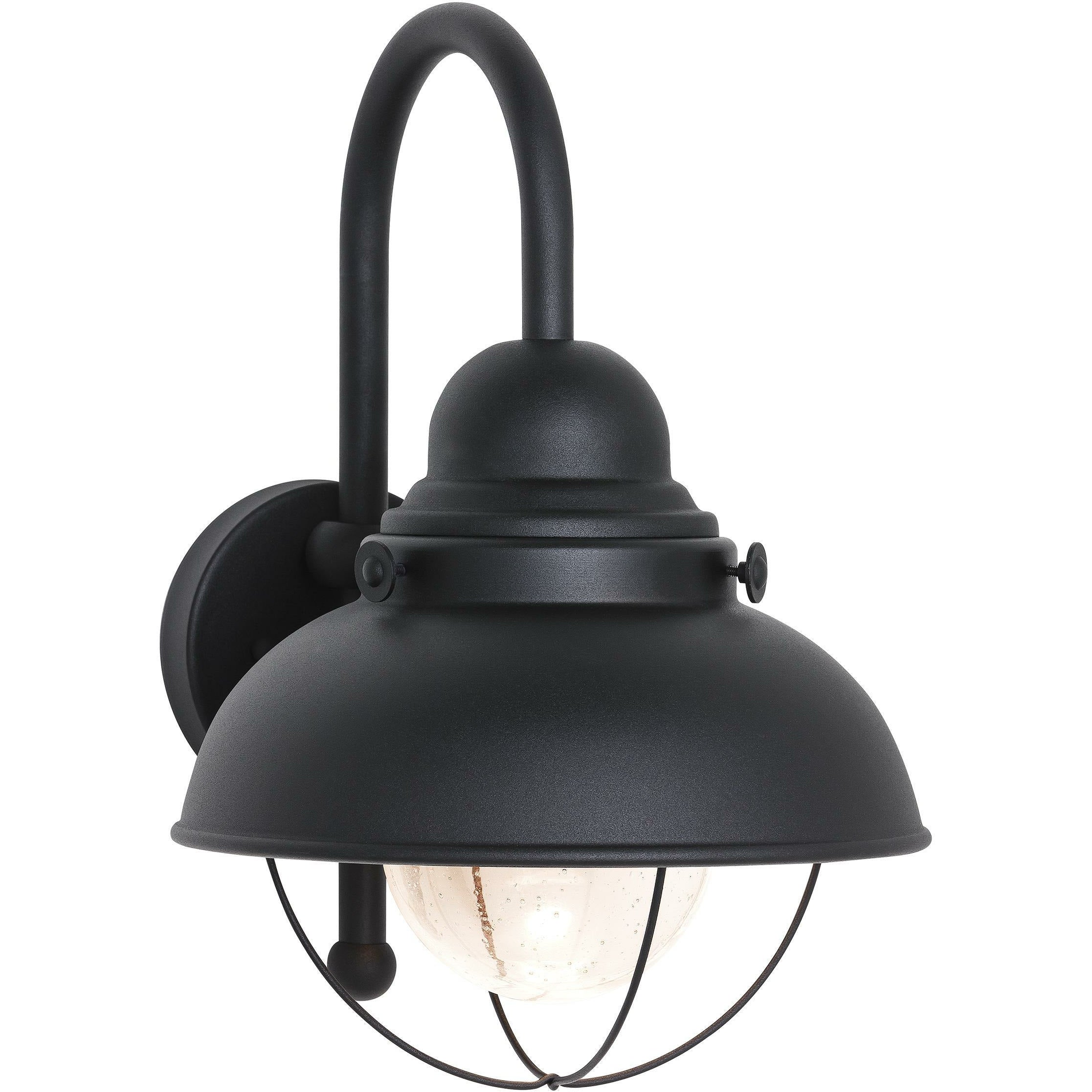 Sebring Outdoor Wall Light Black