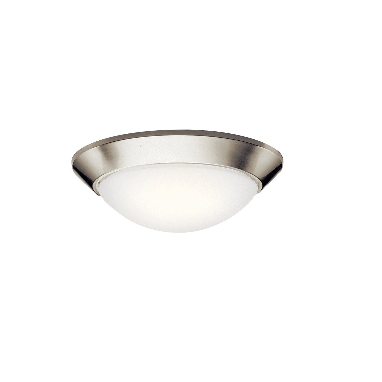 Ceiling Space Flush Mount Brushed Nickel