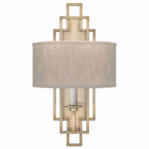 Cienfuegos Sconce Gold with Shade