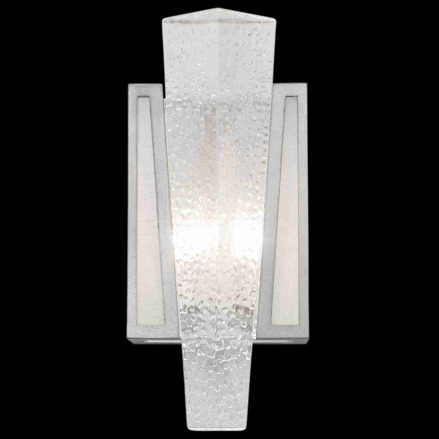 Crownstone Sconce Silver