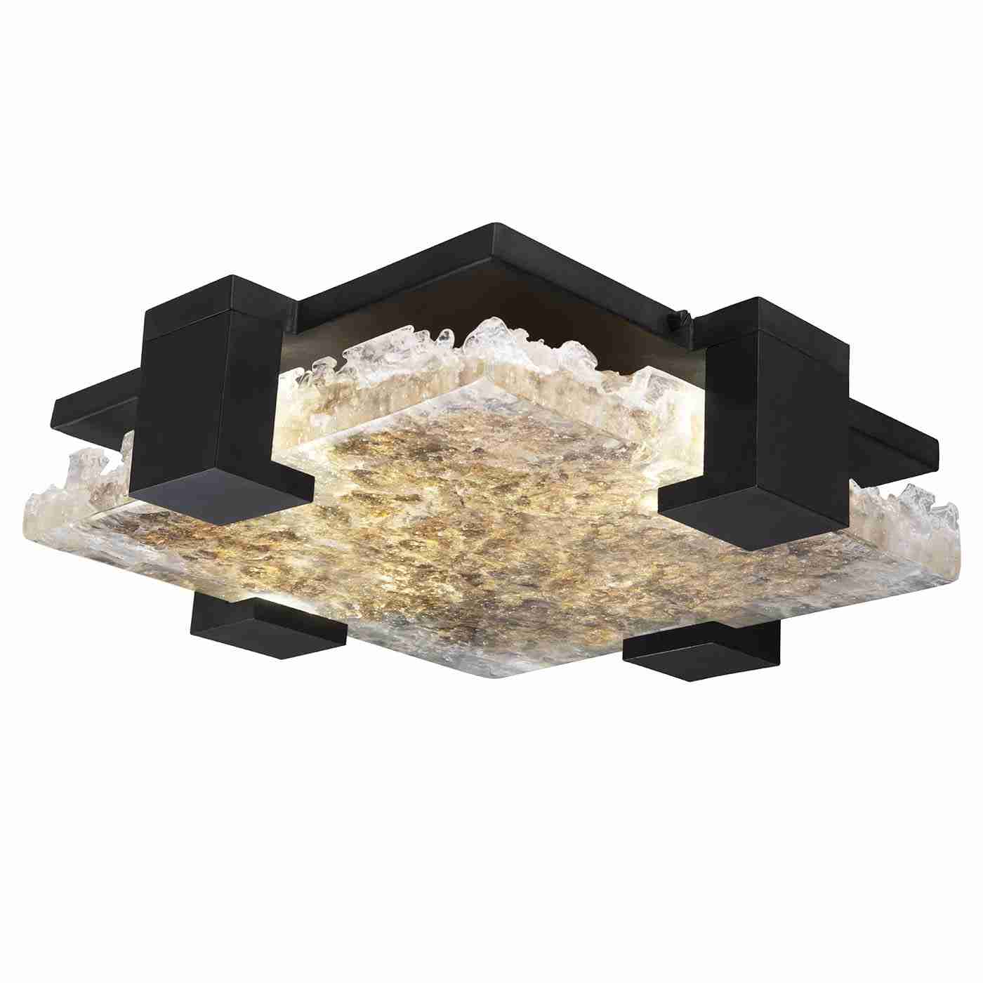 Terra Flush Mount Black