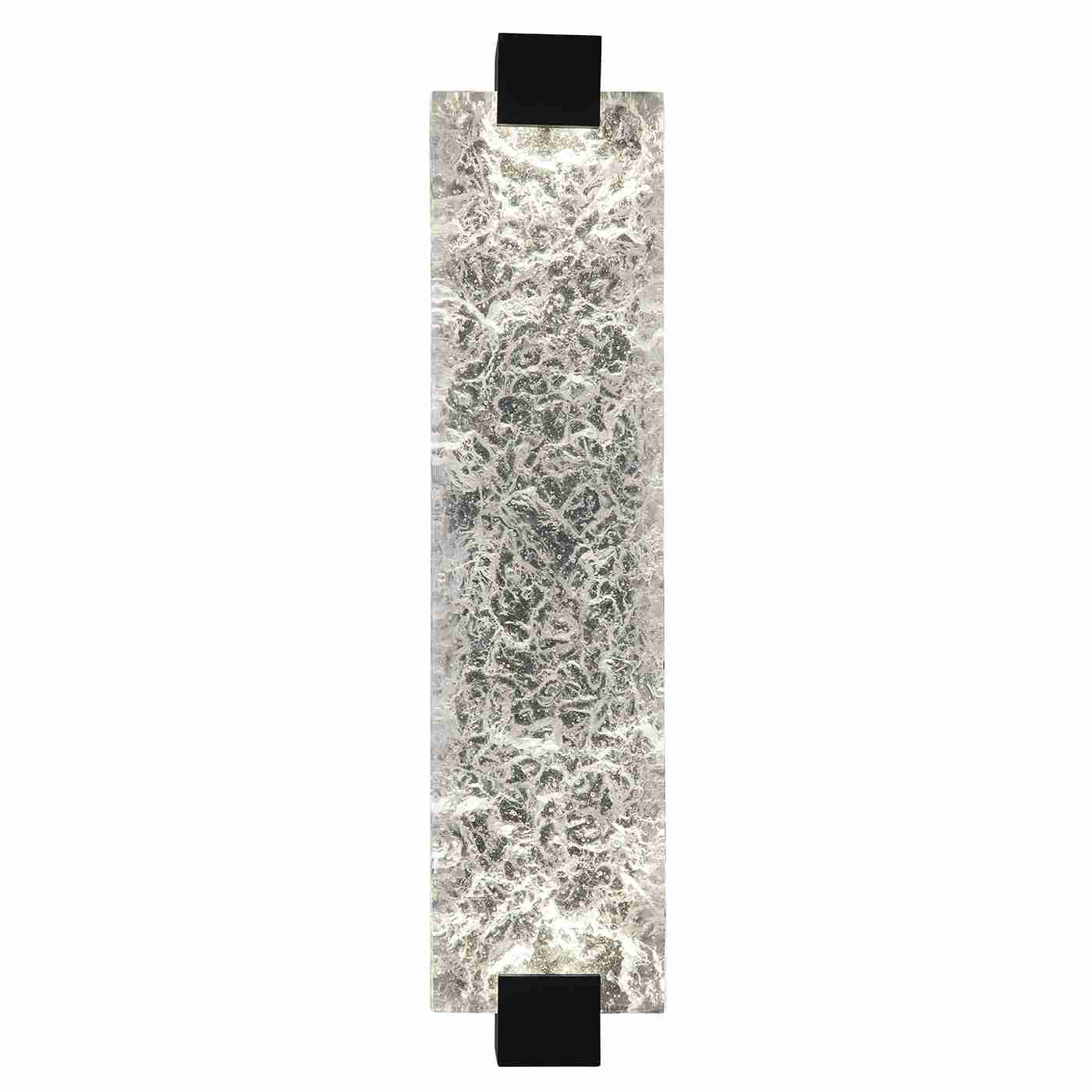 Terra Sconce Black / Clear