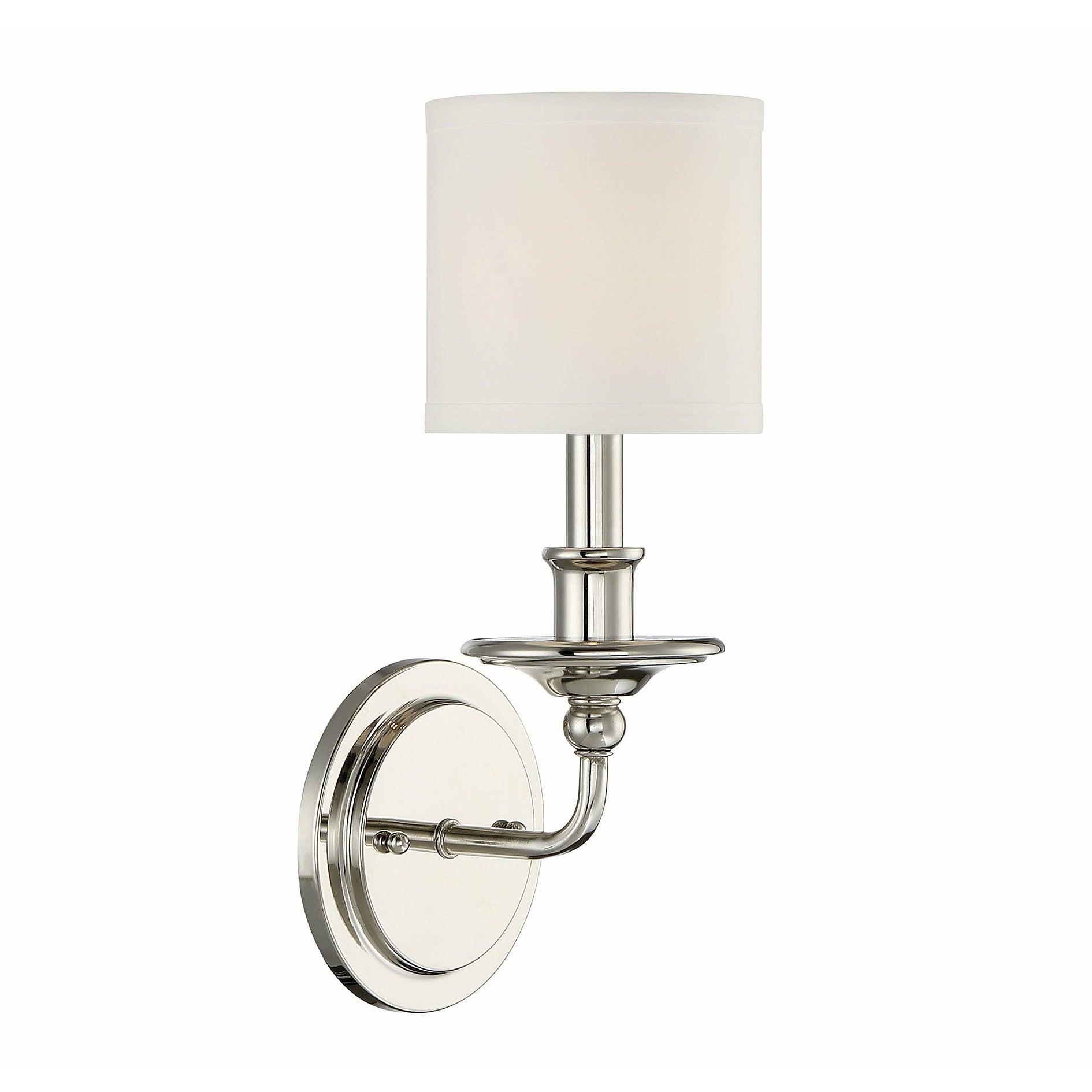 Aubree Sconce Polished Nickel
