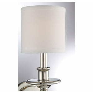 Aubree Sconce Polished Nickel