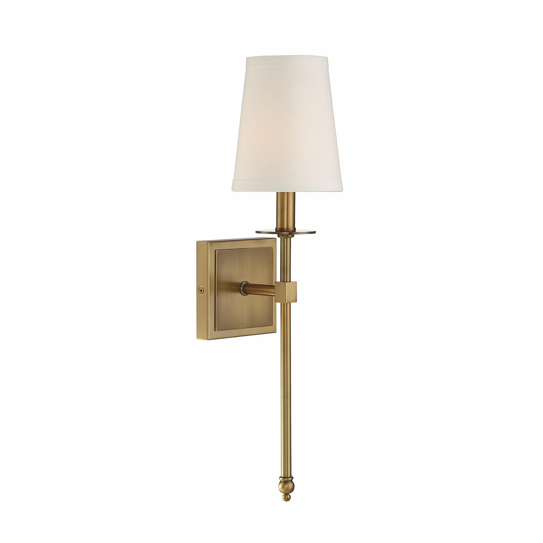 Monroe Sconce Warm Brass