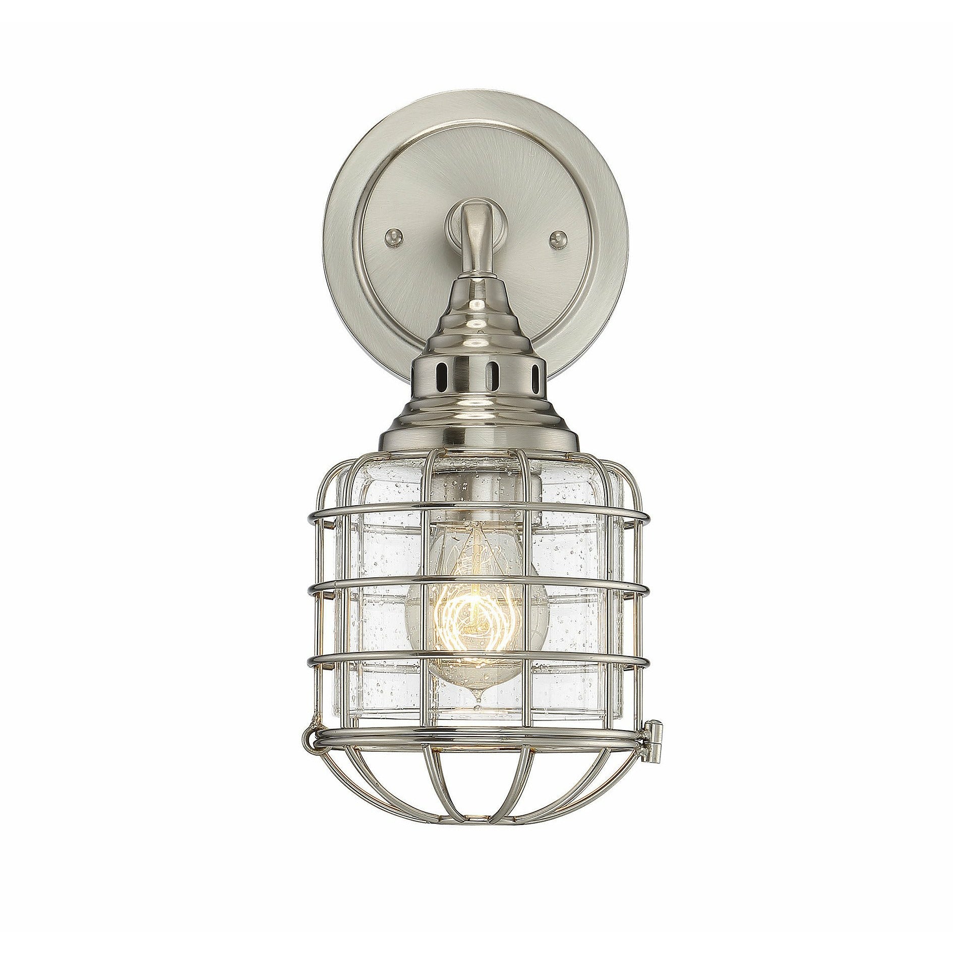 Connell Sconce Satin Nickel
