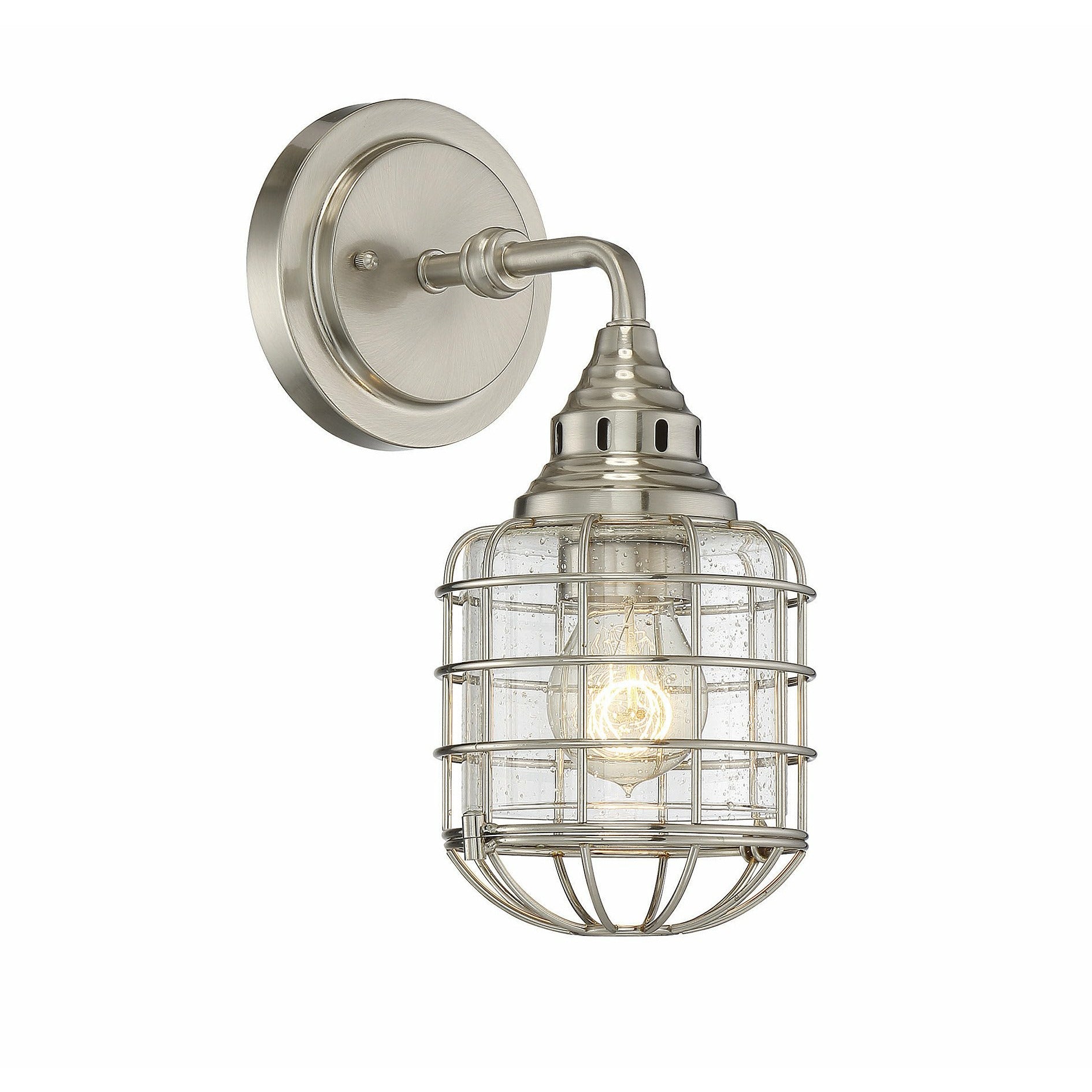 Connell Sconce Satin Nickel