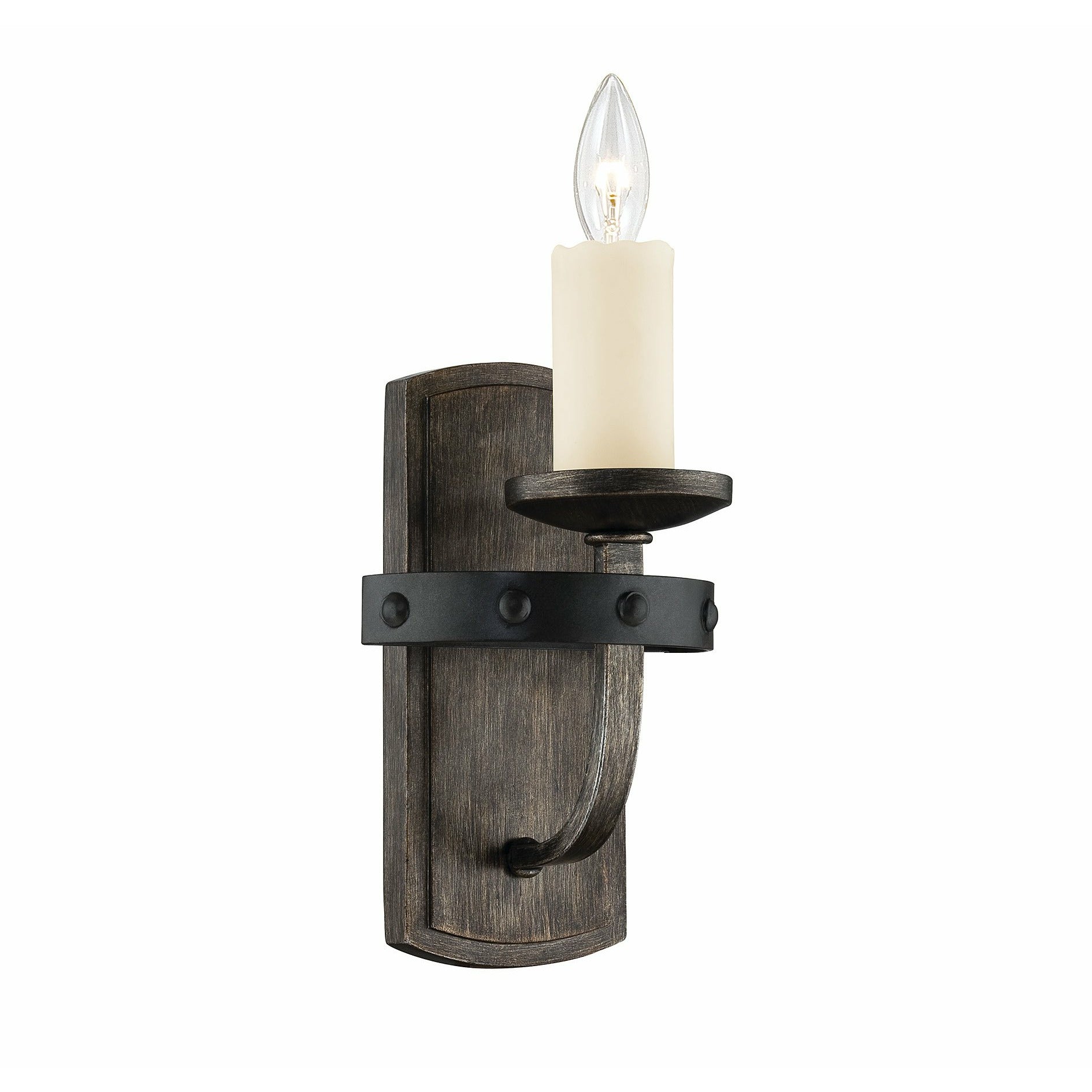 Alsace Sconce Reclaimed Wood