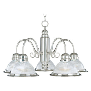 Builder Basics Chandelier Satin Nickel