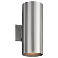 Cylinders 2-Light Outdoor Wall Light