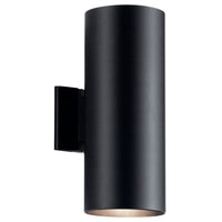Cylinders 2-Light Outdoor Wall Light