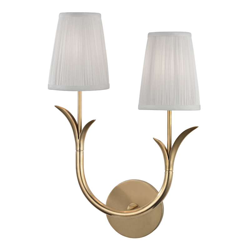 Deering Sconce Aged Brass