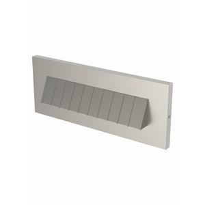 LED Brick Landscape Lighting Satin Nickel