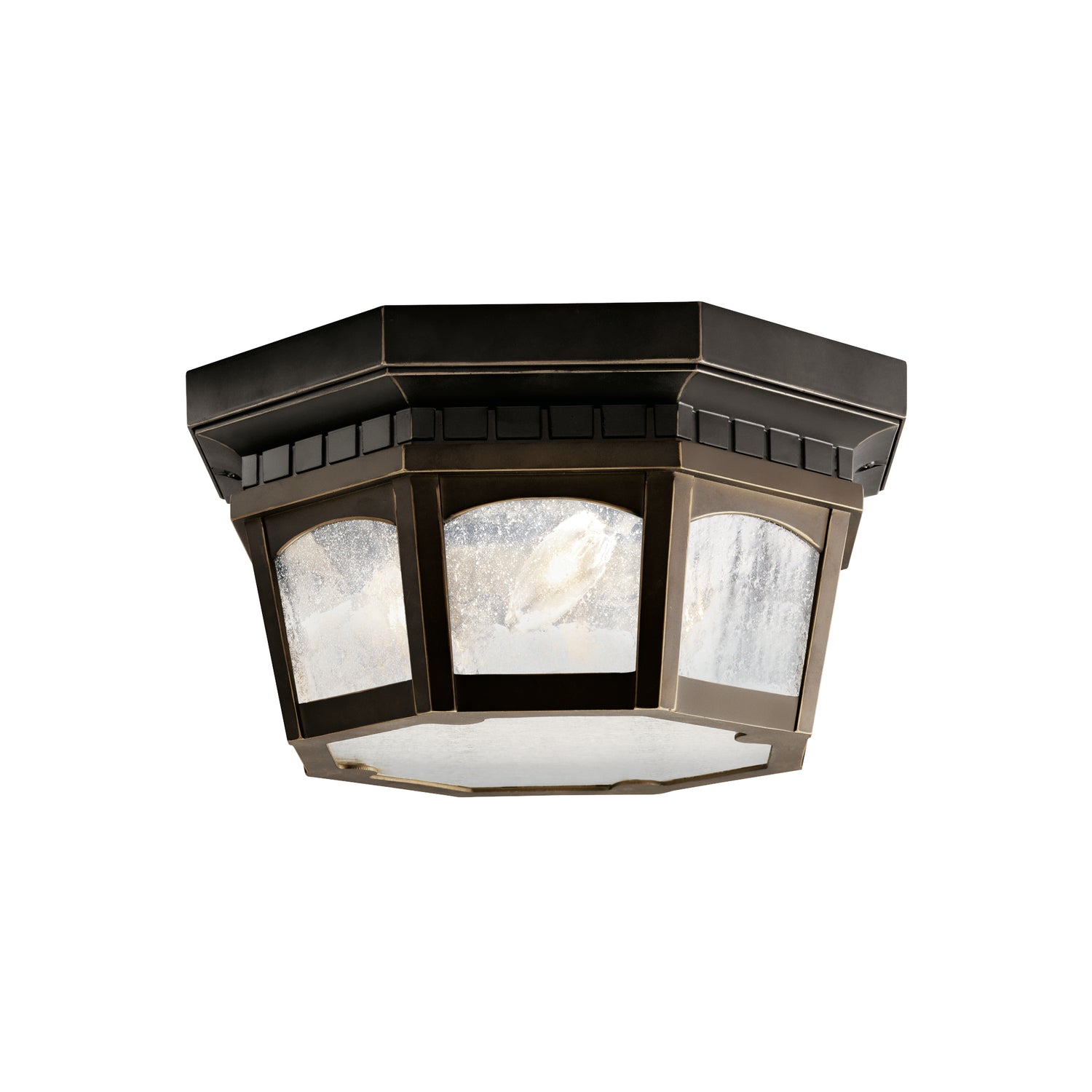 Courtyard Outdoor Ceiling Light Rubbed Bronze