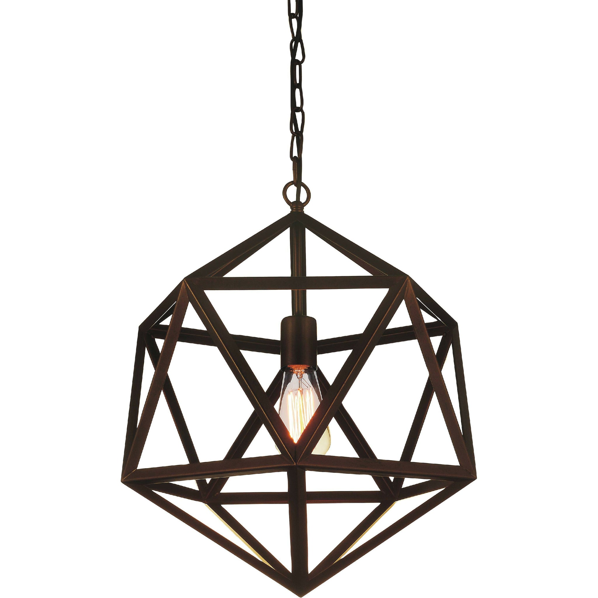 Dia Pendant Antique Copper