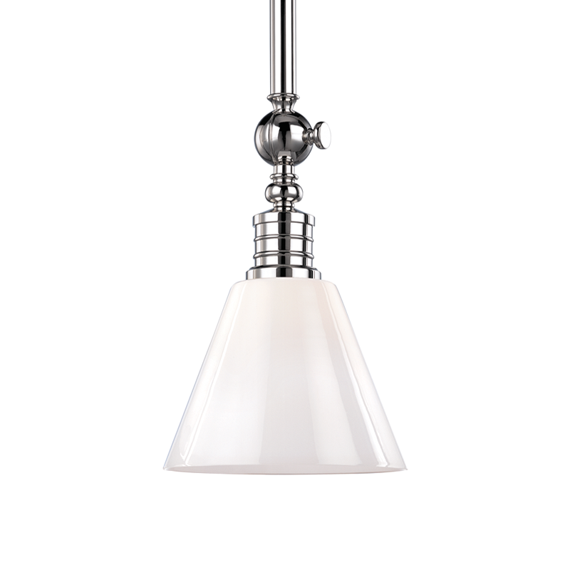 Darien Mini Pendant Polished Nickel