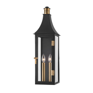 Wes 2-Light Exterior Wall Sconce
