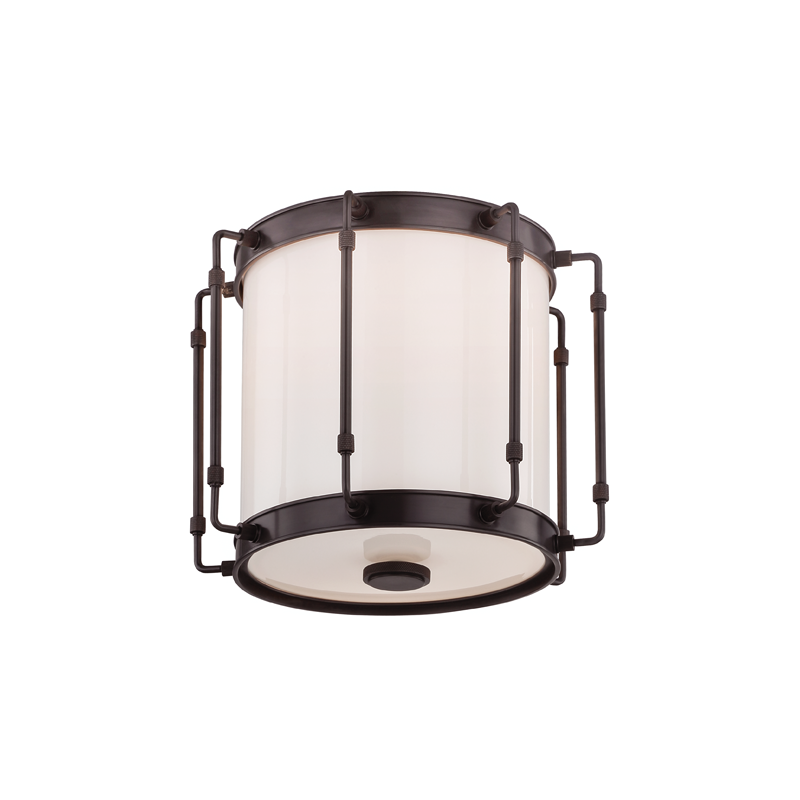 Hyde Park Flush Mount Old Bronze